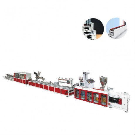 បង្អួច JWELL PVC ខ្សែបន្ទាត់ពង្រីកទម្រង់ល្បឿនលឿន