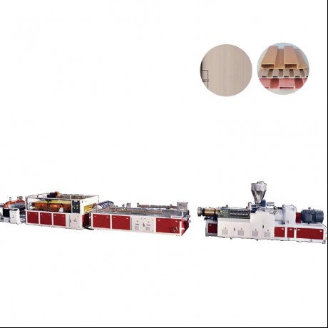 JWELL PVC WPC បន្ទះទ្វារ បន្ទាត់ Extrusion