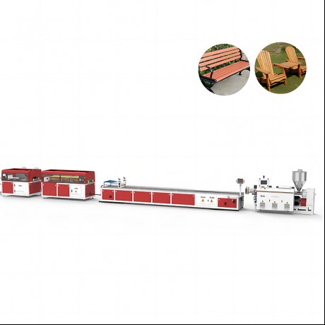 វីសតែមួយ WPC (foaming) Extrusion Line ពី Jwell China សម្រាប់គុណភាពខ្ពស់