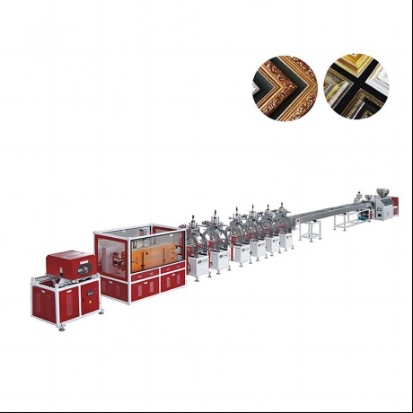 PS Plastic Foamed Picture Frame Extrusion Line សម្រាប់គុណភាពខ្ពស់