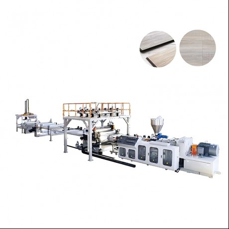 SPC Stone-plastic Environment Floor Extrusion Line ពី Jwell Machinery China