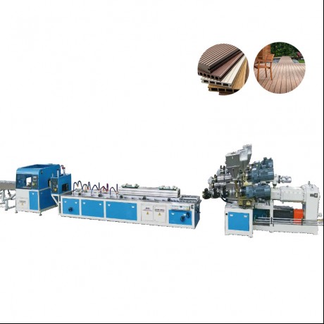 JWELL PE&PP ទម្រង់ឈើ-ផ្លាស្ទិច ខ្សែបន្ទាត់ពង្រីក