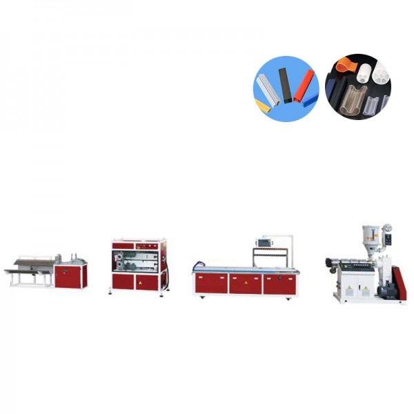 JWELL PVC PP PE PC ABS ខ្សែ Extrusion Profile តូច